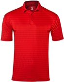 Badger Adult Ultimate Cross Tech Polo RED Pocket