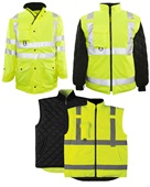 Game Sportswear The 6-in-1 Jacket 1350 NEON LIME Pocket