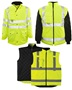 Game Sportswear The 6-in-1 Jacket 1350 NEON LIME Pocket