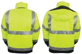 Game Sportswear The Municipality Jacket 1370 NEON LIME Back