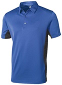 Tonix Mens Venture Polo Shirts 1810 ROYAL/BLACK Pocket