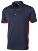 Tonix Mens Venture Polo Shirts 1810 NAVY/SCARLET Pocket