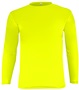 Epic Cooling Performance Long Sleeve Crew T-Shirts (18- Colors Available) SAFETY YELLOW Front