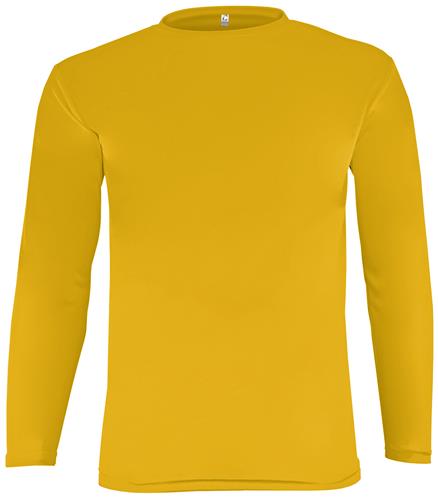 Epic Cooling Performance Long Sleeve Crew T-Shirts (18- Colors Available) GOLD Front