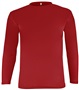 Epic Cooling Performance Long Sleeve Crew T-Shirts (18- Colors Available) CARDINAL Front