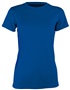 Epic Womens Cool Performance Dry-Fit Crew T-Shirts ROYAL Front