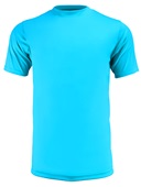 Vision T-Shirt Jerseys Adult Youth NEON BLUE Front