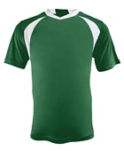 Champro Adult Youth Sweeper Soccer Jerseys FOREST GREEN/WHITE Front