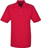 Core365 Mens Radiant Performance Piqué Polo CLASSIC RED Pocket