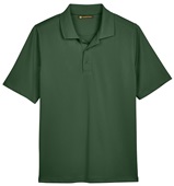 Harriton Men's Advantage Snag Protection Plus Polo DARK GREEN Pocket