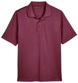 Harriton Men's Advantage Snag Protection Plus Polo MAROON Pocket