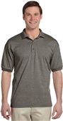Gildan Dry Blend Adult & Youth 50/50 Jersey Polo GRAPHITE HEATHER Pocket