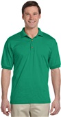 Gildan Dry Blend Adult & Youth 50/50 Jersey Polo KELLY GREEN Pocket