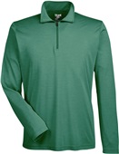 Team 365 Zone Sonic Heather 1/4 Zip Jacket SP FOREST HEATHER Pocket
