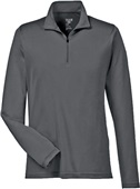Team 365 Men Youth Zone Performance 1/4 Zip Jacket TT31 / TT31Y SPORT GRAPHITE Pocket