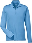 Team 365 Men Youth Zone Performance 1/4 Zip Jacket TT31 / TT31Y SPORT LIGHT BLUE Pocket