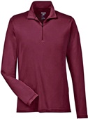 Team 365 Men Youth Zone Performance 1/4 Zip Jacket TT31 / TT31Y SPORT MAROON Pocket