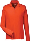 Team 365 Men Youth Zone Performance 1/4 Zip Jacket TT31 / TT31Y SPORT ORANGE Pocket