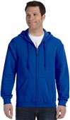 Gildan Adult Yth Heavy Blend Full Zip Hood Jacket ROYAL Pocket