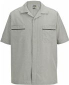 Edwards Mens Pinnacle Batiste Service Shirt PLATINUM Pocket
