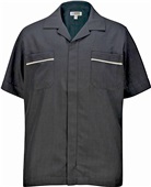 Edwards Mens Pinnacle Batiste Service Shirt BLACK Pocket