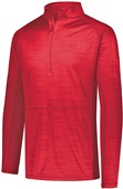 Adult Pouch Pocket 1/2 Zip Pullover (Black,Forest,Graphite,Maroon,Navy,Royal,Red,White) SCARLET Pocket