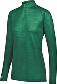 Womens Converge 1/2 Zip Pouch Pocket Pullover FOREST Pocket