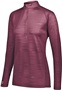 Womens 1/2 Zip Pouch Pocket Pullover (Black,Forest,Graphite,Maroon,Navy,Red,Royal,White) MAROON Pocket