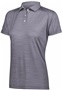  Womens 3-Button,Wicking, Tagless Polo Shirt (Black,Forest,Graphite,Maroon,Navy,Royal,Red,White) GRAPHITE Pocket