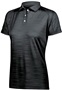 Womens 3-Button,Wicking, Tagless Polo Shirt (Black,Forest,Graphite,Maroon,Navy,Royal,Red,White) BLACK Pocket