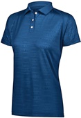  Womens 3-Button,Wicking, Tagless Polo Shirt (Black,Forest,Graphite,Maroon,Navy,Royal,Red,White) NAVY Pocket