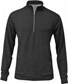 Baw Adult/Youth Tri-Blend 1/4 Zip Jacket BLACK Pocket