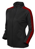 Tonix Womens Adventure Jacket 1885 BLACK/SCARLET TONAL HEATHER Pocket