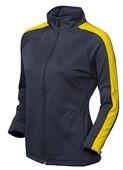 Tonix Womens Adventure Jacket 1885 NAVY/GOLD TONAL HEATHER Pocket