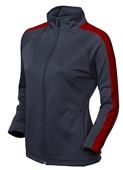 Tonix Womens Adventure Jacket 1885 NAVY/SCARLET TONAL HEATHER Pocket