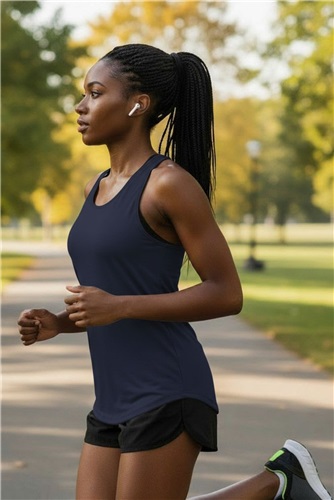 Womens, Ladies & Girls Racerback Tagless Stretch Tank Top | Epic