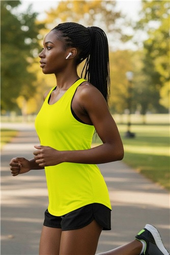 Womens, Ladies & Girls Racerback Tagless Stretch Tank Top | Epic