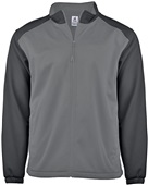 Adult & Youth Soft Shell Sport Jacket (Black,Graphite,Navy) GR/BK - GRAPHITE/BLACK Pocket