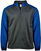 Adult & Youth Soft Shell Sport Jacket (Black,Graphite,Navy) BK/RY - BLACK/ROYAL Pocket