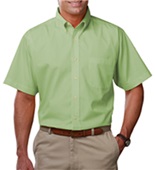 Blue Generation Men's SS Easy Care Poplin Shirts CACTUS Pocket