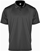C2 Men Youth Utility Polo BLACK Pocket