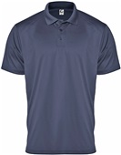 C2 Men Youth Utility Polo NAVY Pocket