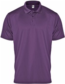 C2 Men Youth Utility Polo PURPLE Pocket