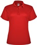 Badger Sport Womens C2 Utility Polo RED Pocket