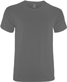 Epic 5.6 ounce Pre-Shrunk Heavy Cotton Tee Shirt - Heathers are blended CHARCOAL Front