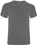 Epic 5.6 ounce Pre-Shrunk Heavy Cotton Tee Shirt - Heathers are blended CHARCOAL Front