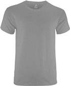 Epic 5.6 ounce Pre-Shrunk Heavy Cotton Tee Shirt - Heathers are blended ASH GREY Front
