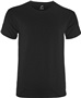 Epic 5.6 ounce Pre-Shrunk Heavy Cotton Tee Shirt - Heathers are blended BLACK HEATHER Front