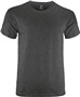 Epic 5.6 ounce Pre-Shrunk Heavy Cotton Tee Shirt - Heathers are blended DARK GREY HEATHER Front