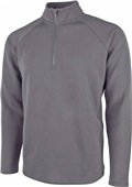 Charles River Mens Seaport 1/4 Zip Jacket GREY Pocket